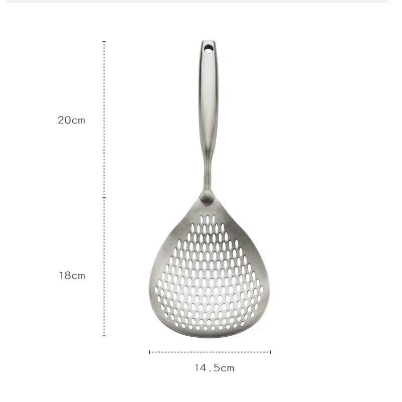 304 Stainless Steel Slotted Spoon for Frying