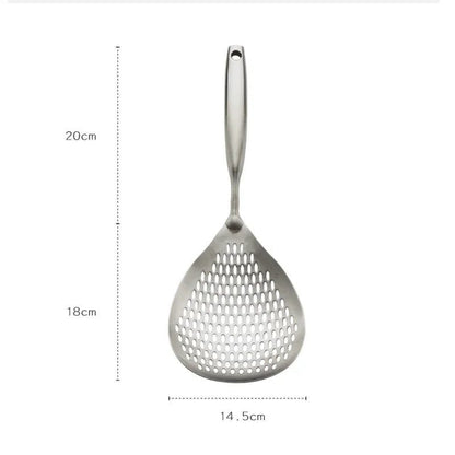 304 Stainless Steel Slotted Spoon for Frying