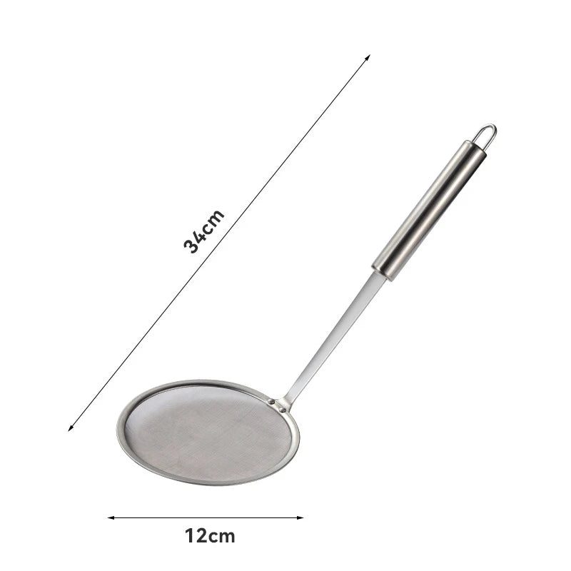 Essential Stainless Steel Slotted Spoon for Cooking