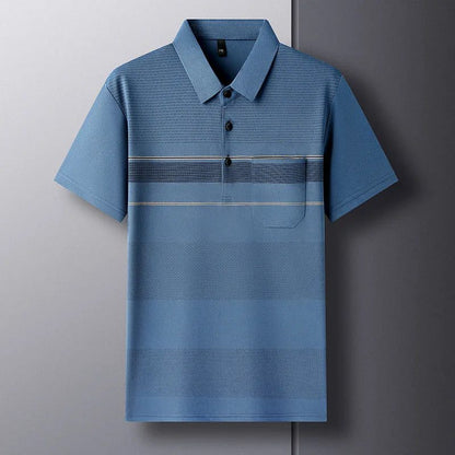 2024 Summer Men's Thin Pocket Polo Shirt