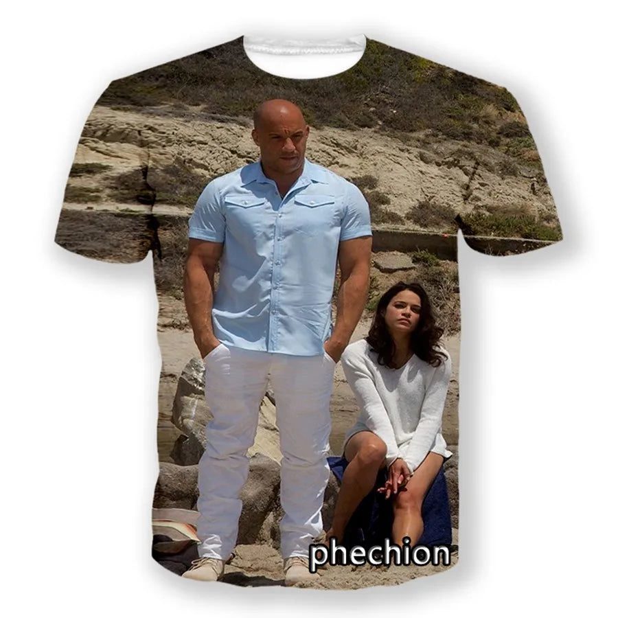 Unisex 3D Print Diesel T-Shirt for Hip Hop