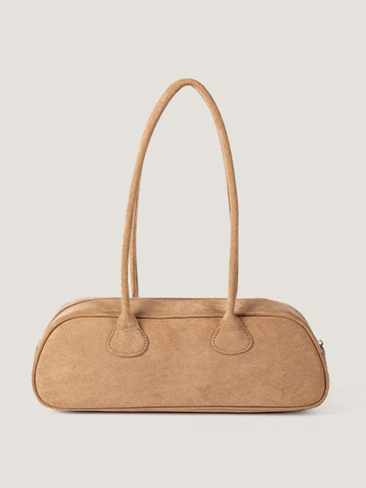 Vintage One Shoulder Suede Handbags for Women