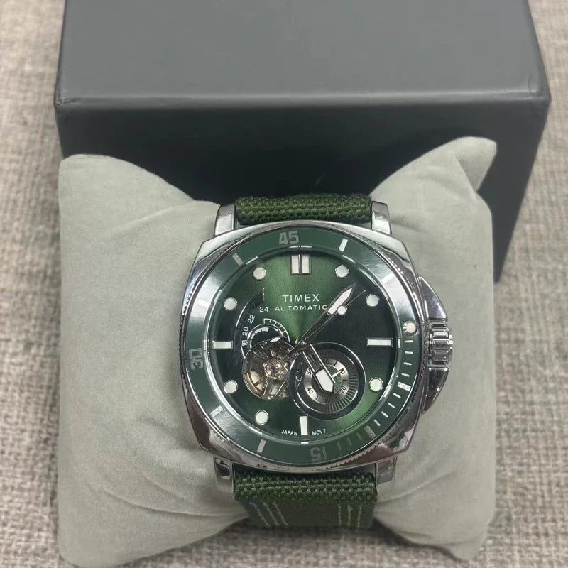 Luxury Automatic Men's Stainless Steel Dive Watch