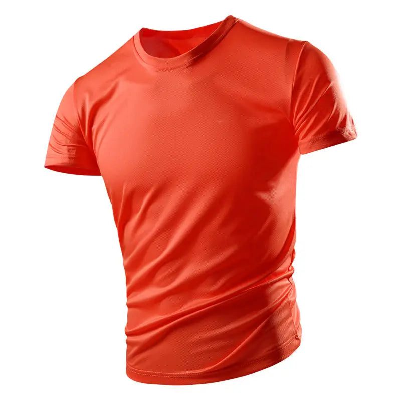 Lightweight Men's Quick-Drying Ice Silk T-Shirt