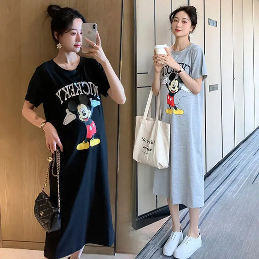 Mickey Graphic T-Shirt Dress for Women