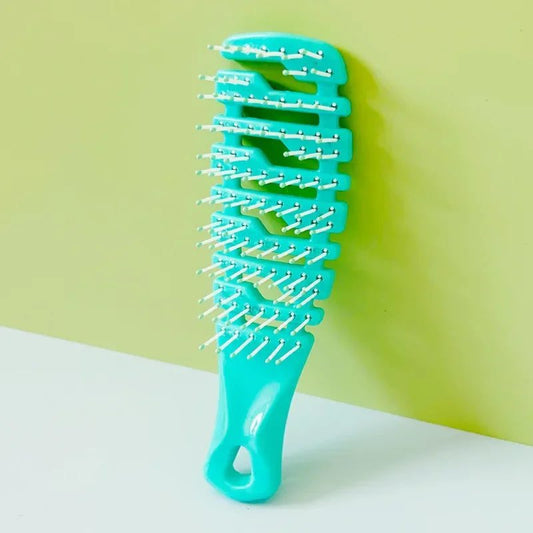 Gradient Hollow Out Hair Brush for Detangling