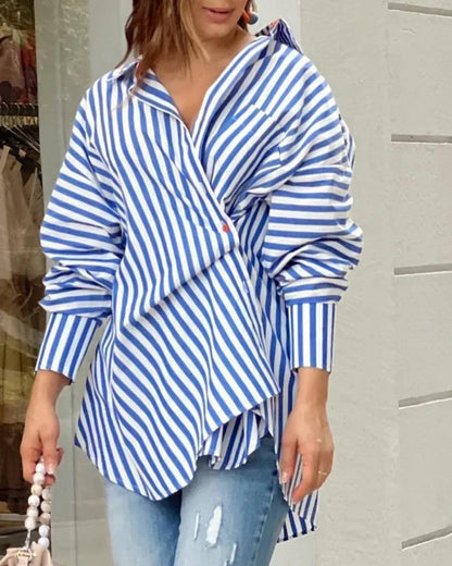 Stylish Striped Cotton Shirts for Women
