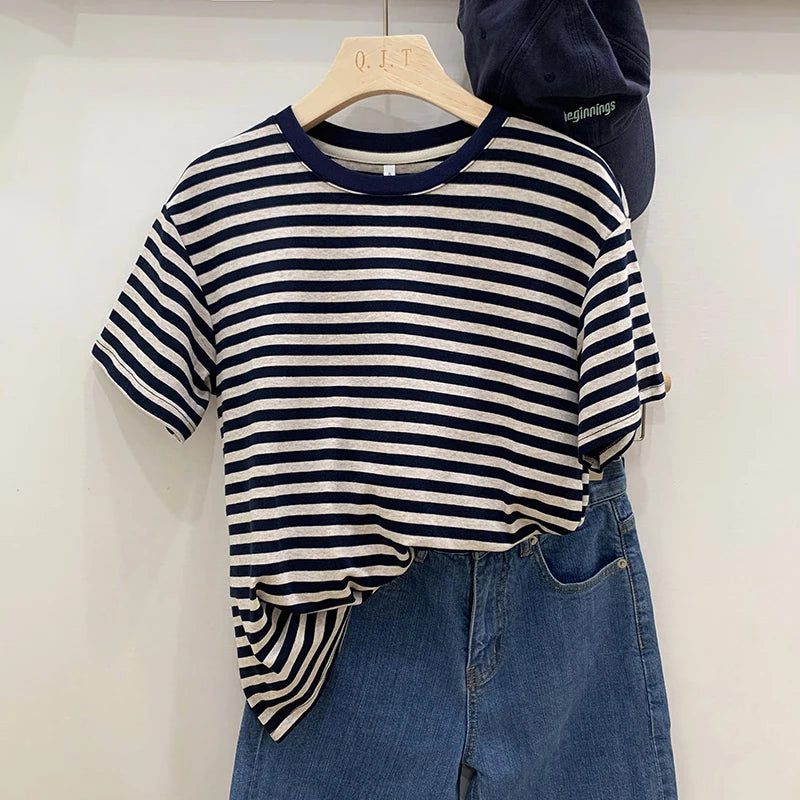 Versatile Striped T-Shirts for Women 2023