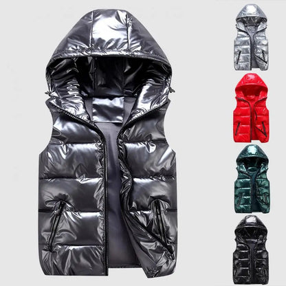 Women Quilted Cotton Padded Winter Vest