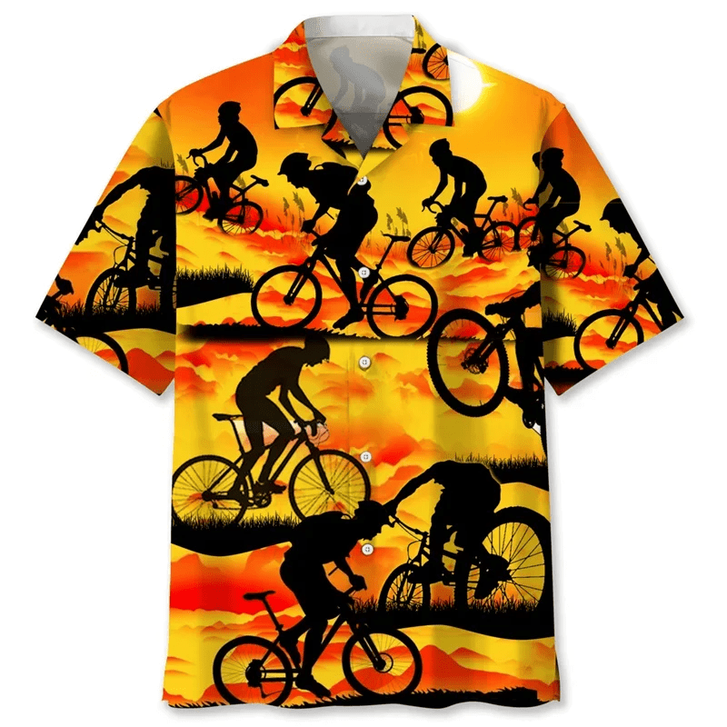 Colorful Tropical Hawaiian Shirt for Men
