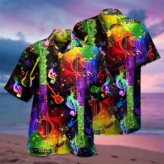 Trendy 3D Print Hawaiian Shirts for Men