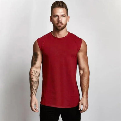 Men's Sleeveless Workout Tank Top for Bodybuilding