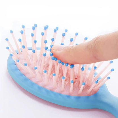 Portable Mini Detangler Hair Brush for All