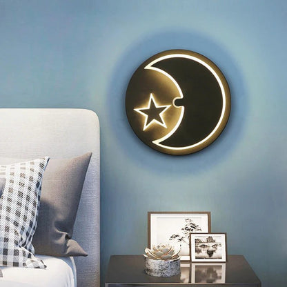 Adjustable 360° Minimalist Wall Lamp for Living Room