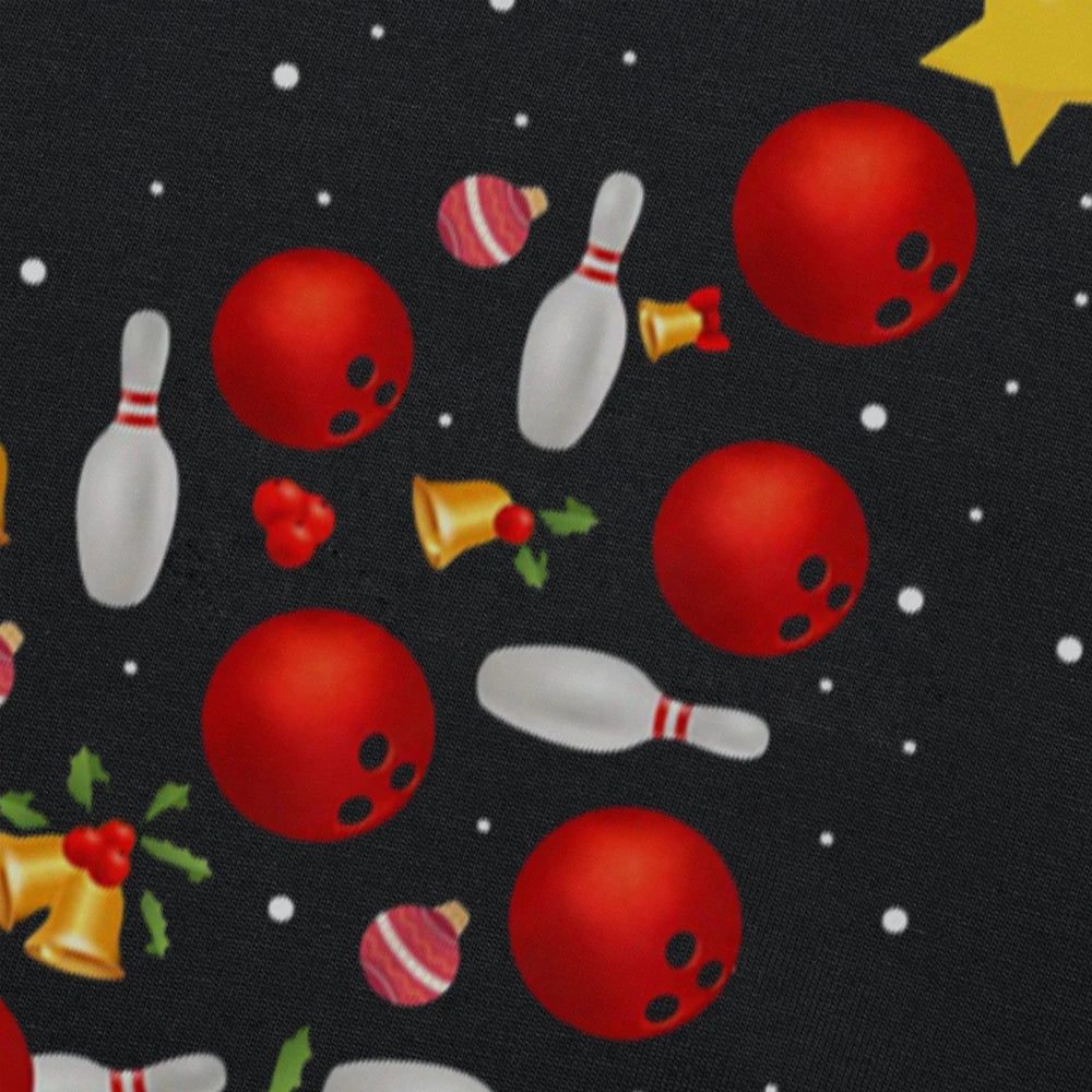 Funny Bowling Christmas T-Shirt for Men