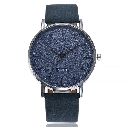 Stylish Unisex Blue Quartz Watch for Men