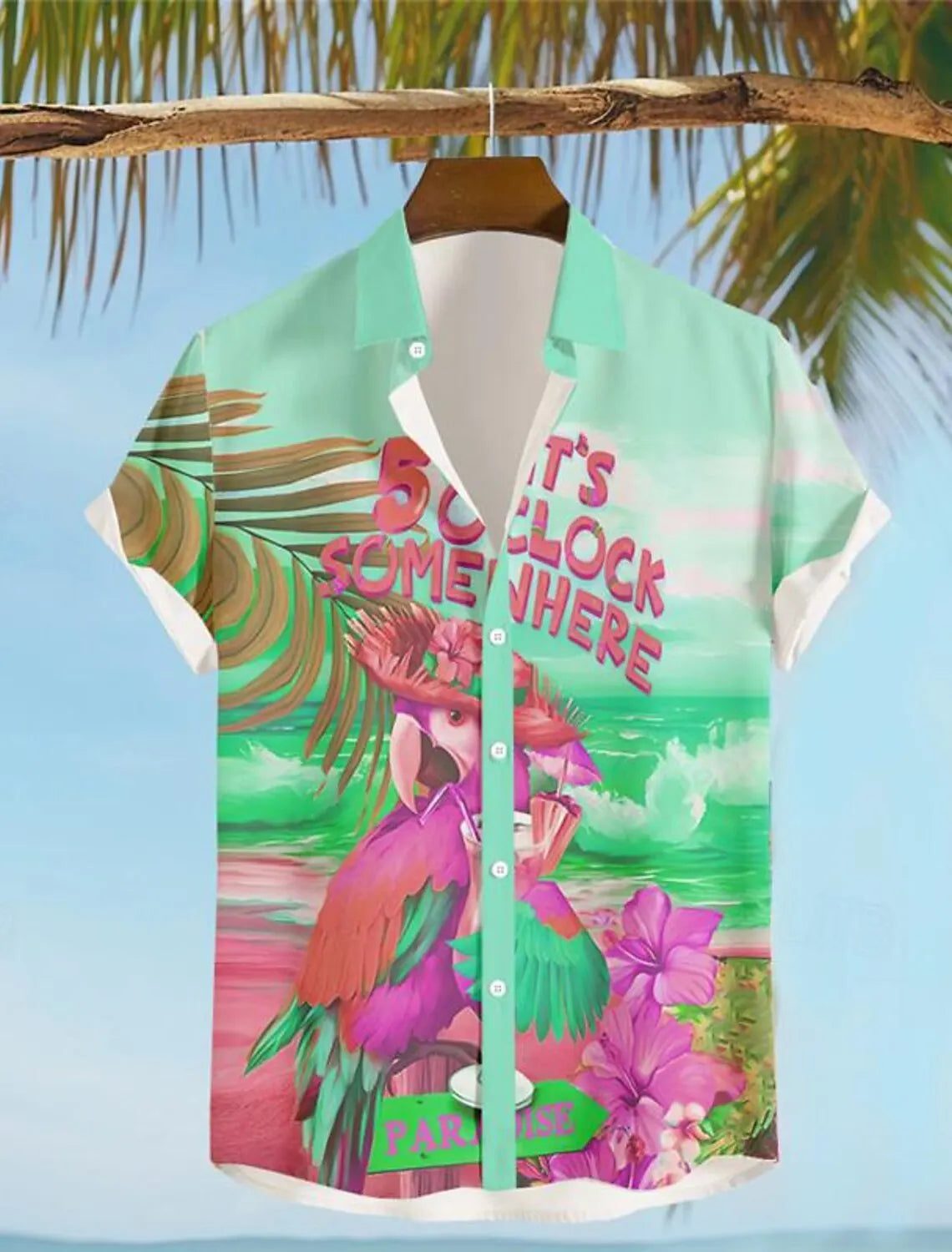 Men's Hawaiian 3D Printed Summer Shirt