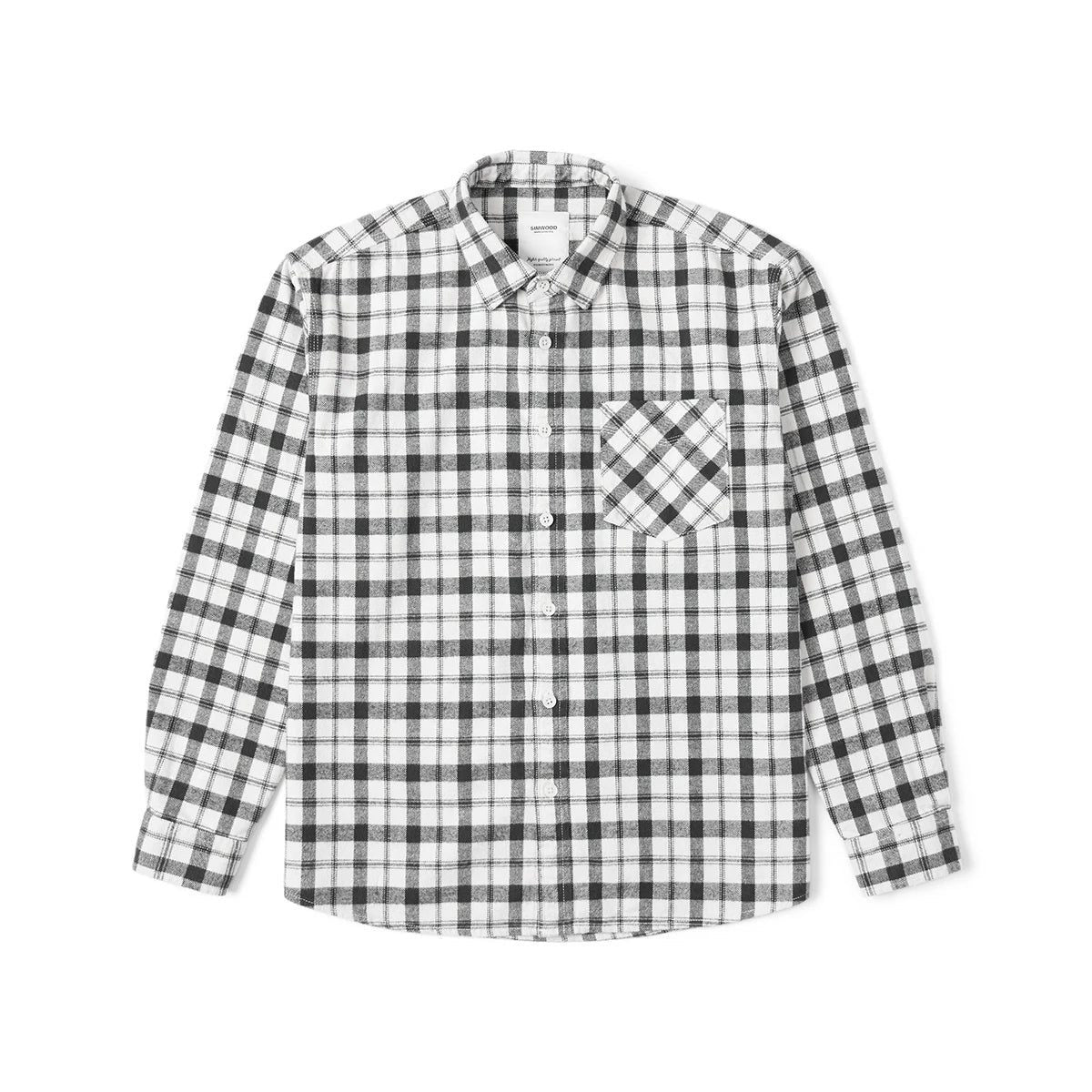 Men's Oversized Flannel Plaid Shirts 2024