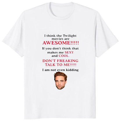 Funny Twilight Series Christmas T-Shirt for Men