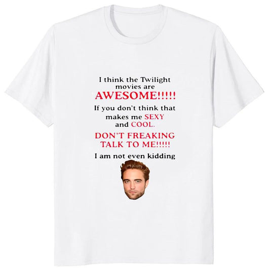 Funny Twilight Series Christmas T-Shirt for Men