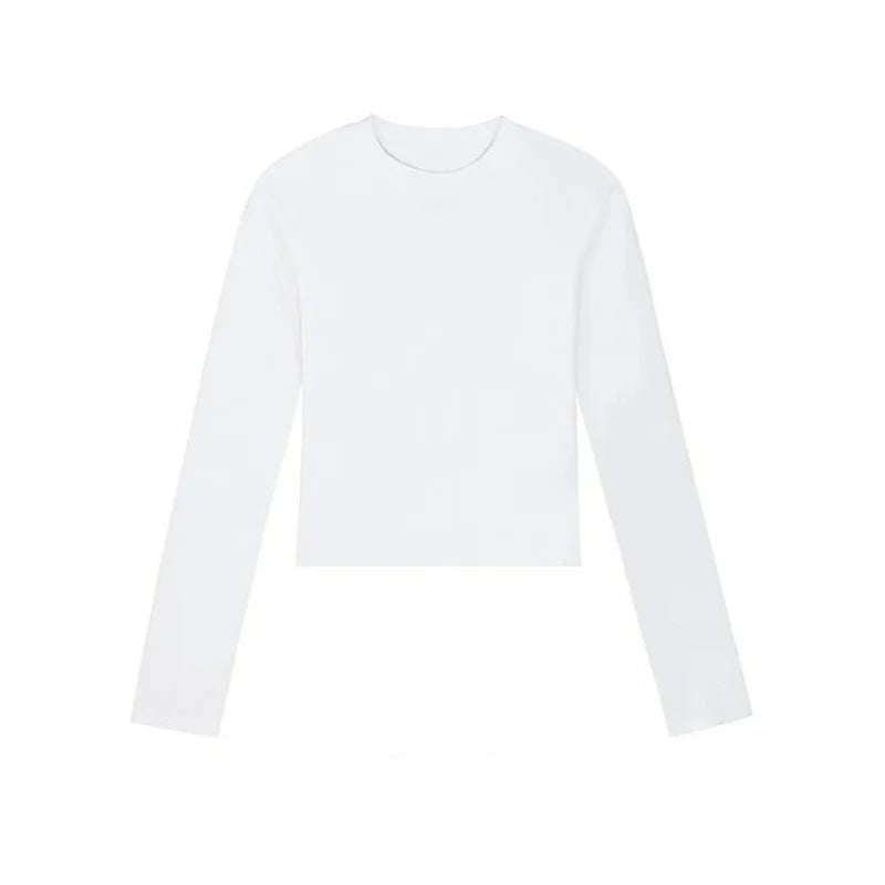 Trendy Long Sleeve Cotton T-Shirts for Women