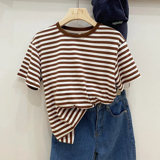 Versatile Striped T-Shirts for Women 2023
