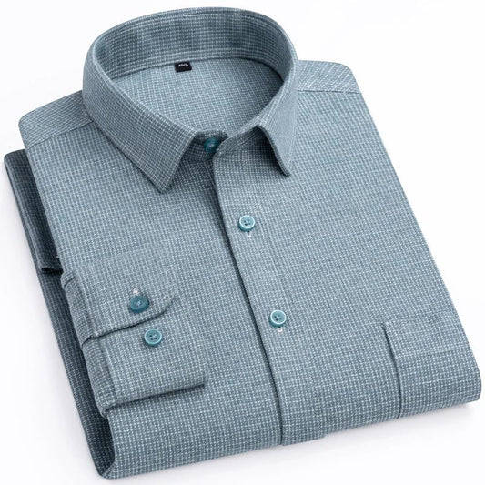 Men's Premium Flannel Long Sleeve Shirt