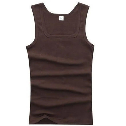 Men's Ribbed Tank Top for Summer