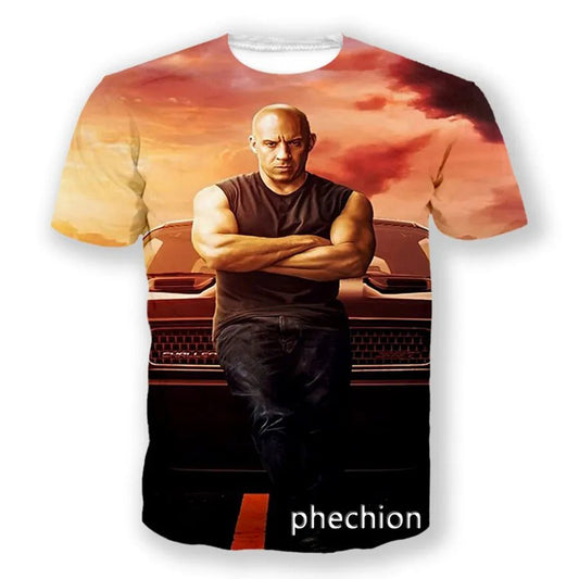 Unisex 3D Print Diesel T-Shirt for Hip Hop