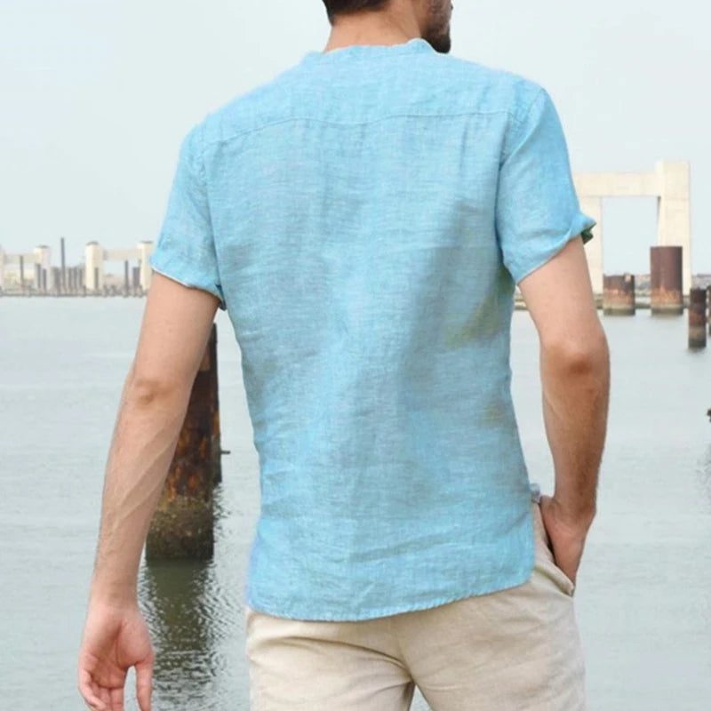Men's Casual Short Sleeve Pocket T-Shirt
