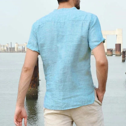 Men's Casual Short Sleeve Pocket T-Shirt