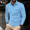 2024 Men's Casual Long Sleeve Pocket T-Shirt