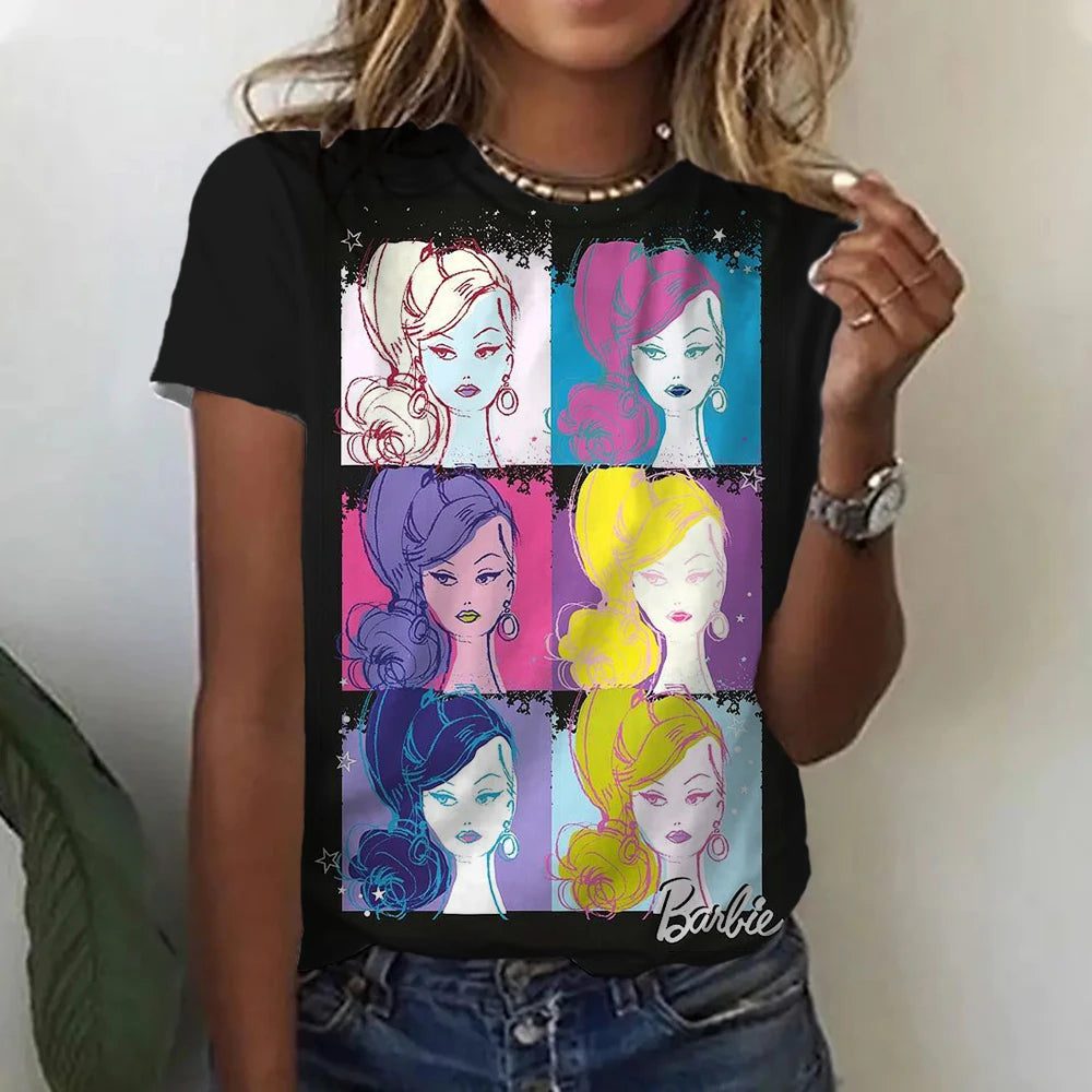 Cute Kawaii T-Shirt for Women - Summer Style