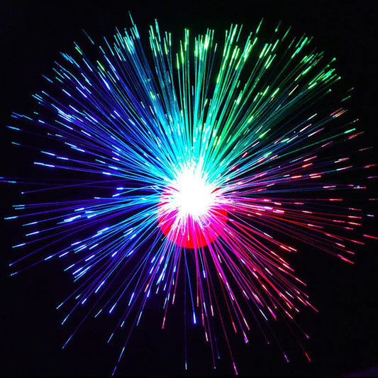 Romantic Colored LED Fiber Optic Night Light