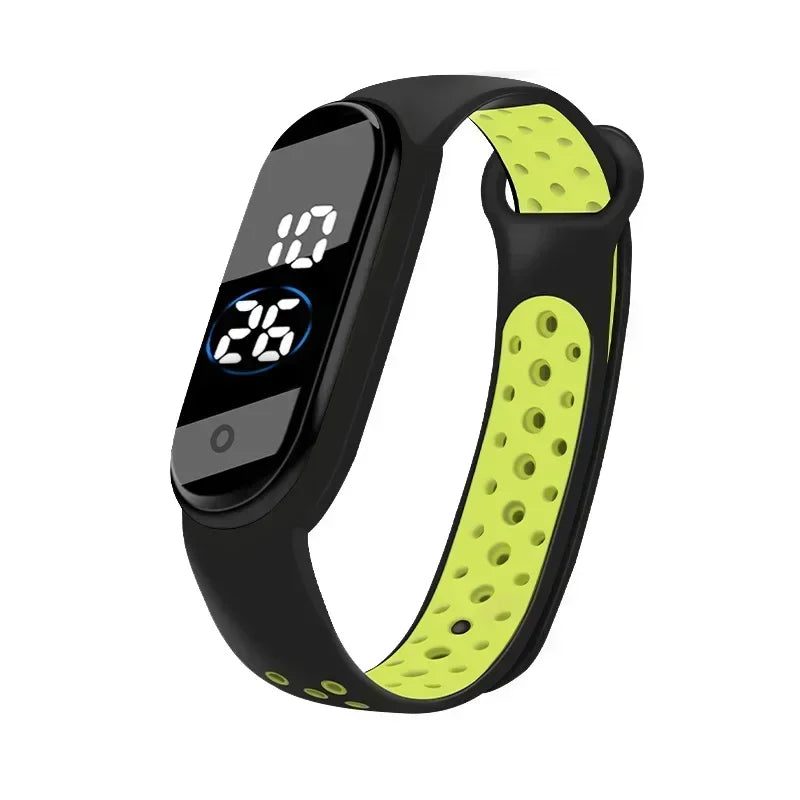 Waterproof LED Digital Sports Watch for Kids