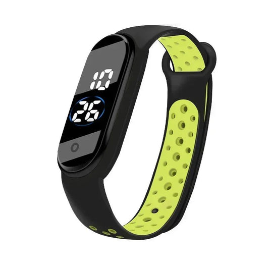 Waterproof LED Digital Sports Watch for Kids