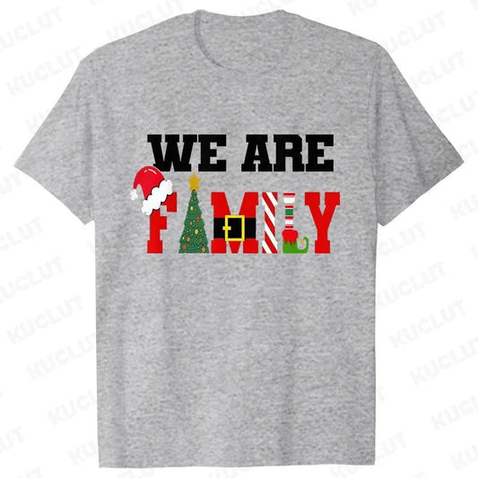 Funny Family Matching Christmas T-Shirt for Everyone