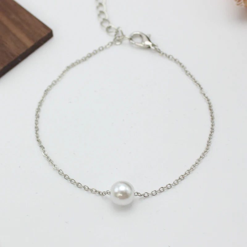 Elegant Imitation Pearl Bracelets for Women