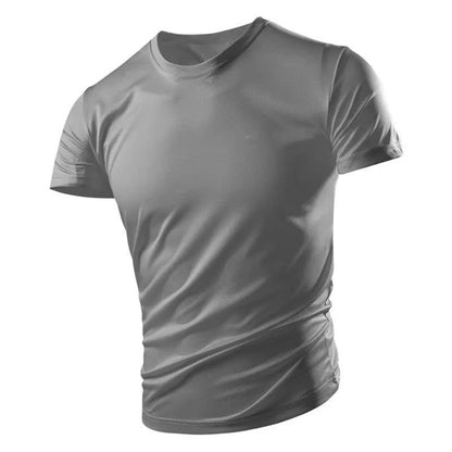 Lightweight Men's Quick-Drying Ice Silk T-Shirt