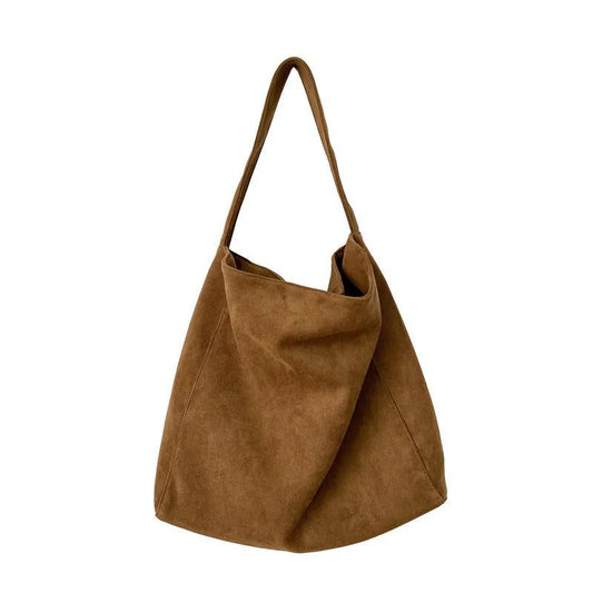 2024 Large Suede Shoulder Bag for Women