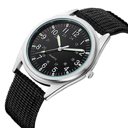 Unisex Luminous Dial Military Sports Quartz Watch