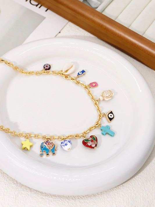 Elegant Tulip Pearl Pendant Necklace for Women