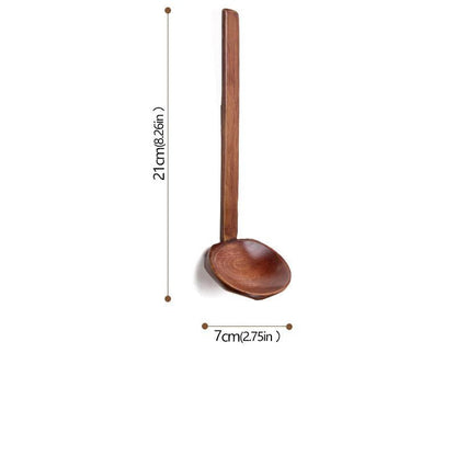 Eco-Friendly Slotted Bamboo Spoon for Cooking