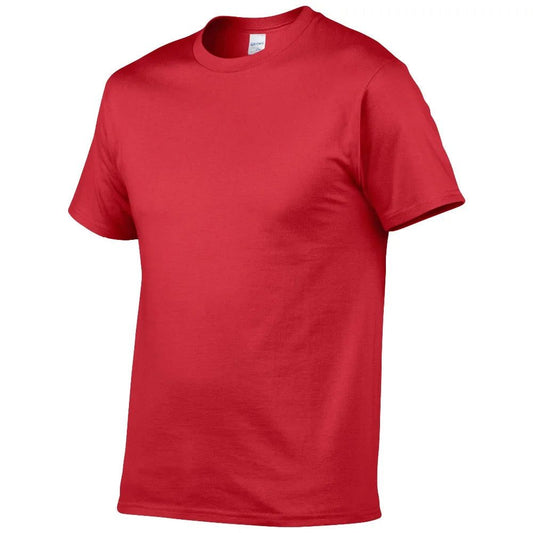 High Quality Men's Cotton Solid Color T-Shirt