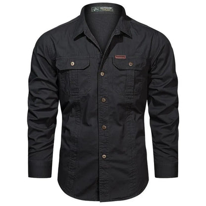 Elegant Long Sleeve Men's Linen Shirts