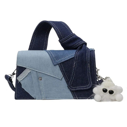 2024 Women's Versatile Denim Shoulder Handbag