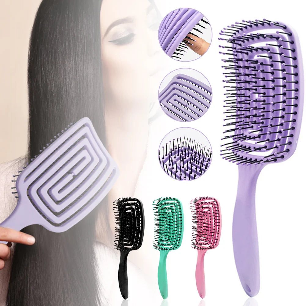Detangling Wet Hair Brush for Curly Hair