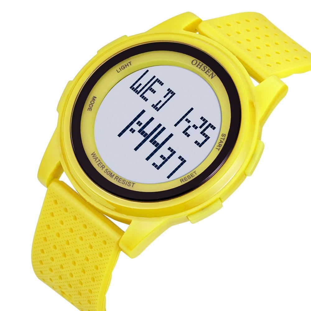 Unisex Waterproof LED Fashion Sport Watches