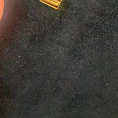 High-Capacity Leather Suede Commuting Handbag