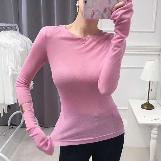 Stylish Long Sleeve T-Shirt Dress for Women